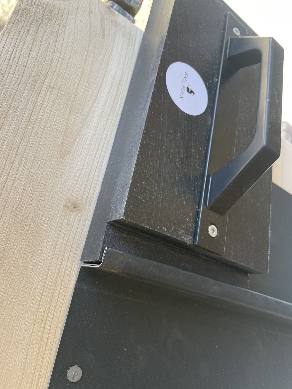 Folding board folding fix 25/35 mm with handle, folding piece