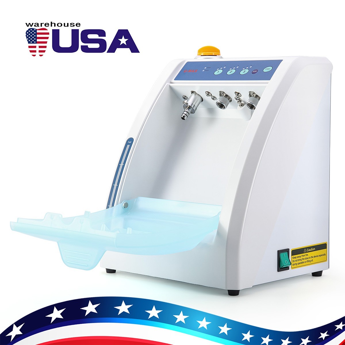 AZDENT Dental Automatic Handpiece Maintenance Lubrication Cleaner Oiling Machine
