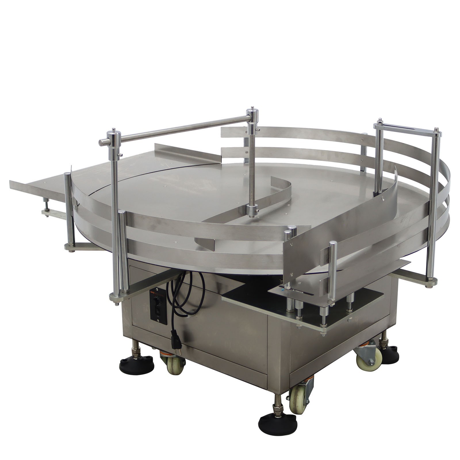 39.3″ Bottle Automatic Unscrambler 110V Bottle Organizer Sorter Speed Adjustable