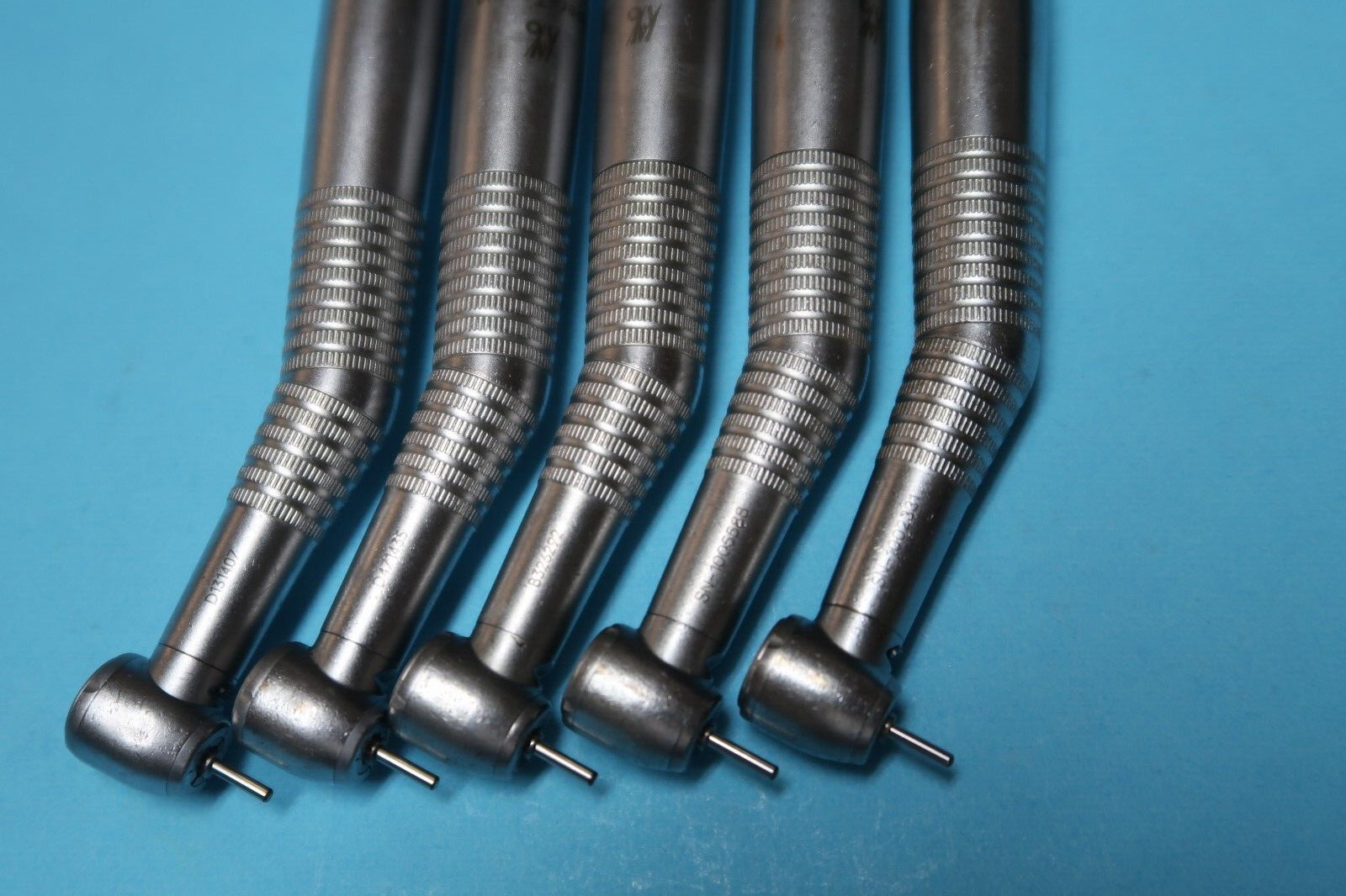 KAVO 647 FIBER OPTIC DENTAL HANDPIECE SET OF 5 & 1 MONTH WARRANTY