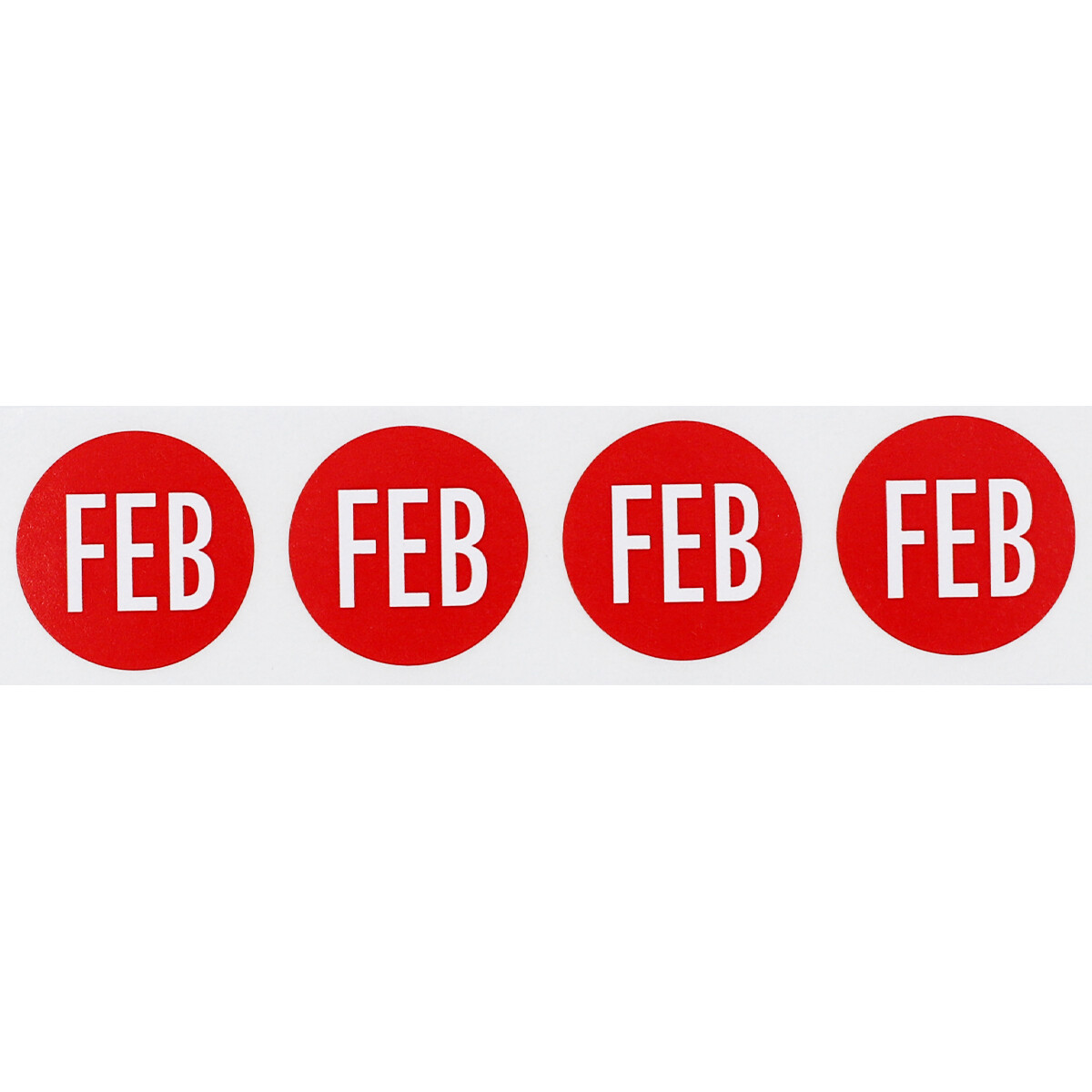 Months of the Year Jan – Dec Stickers | 0.75″ Round | 500 Pack | Pick a Month