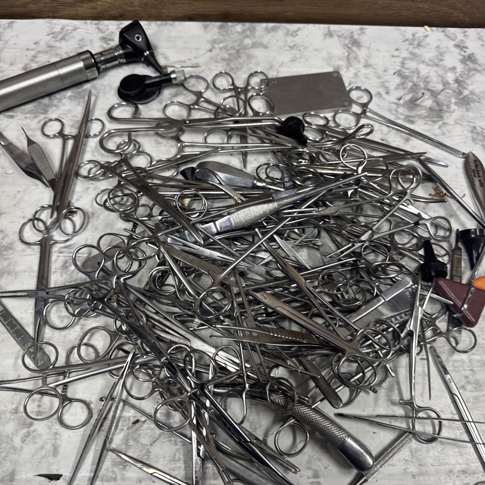 Lot of 90 Various Brand & Size OR Medical Surgical Instruments Stainless Steel