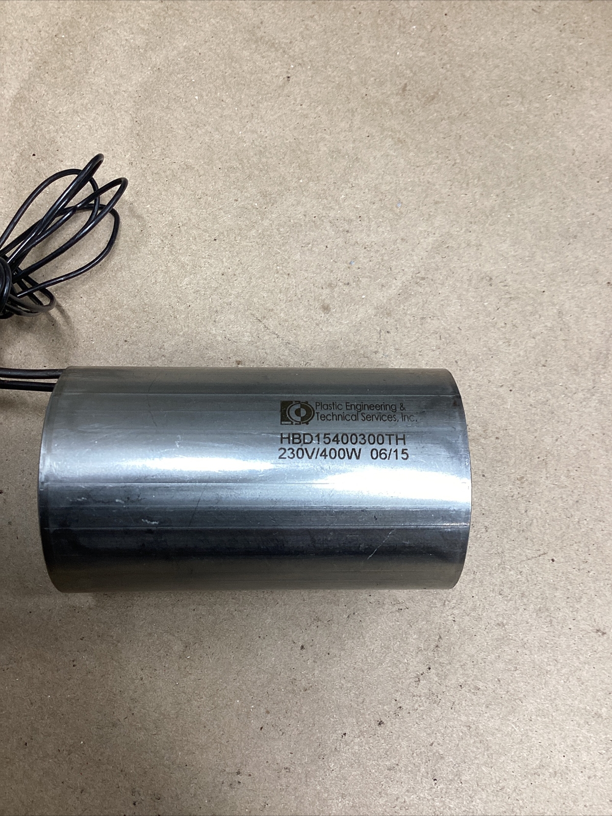 Fast Heat Band 1.5″ Dia. x 3″ Wide 400Watts 230 Volts 23 Length wire #273C39PR4