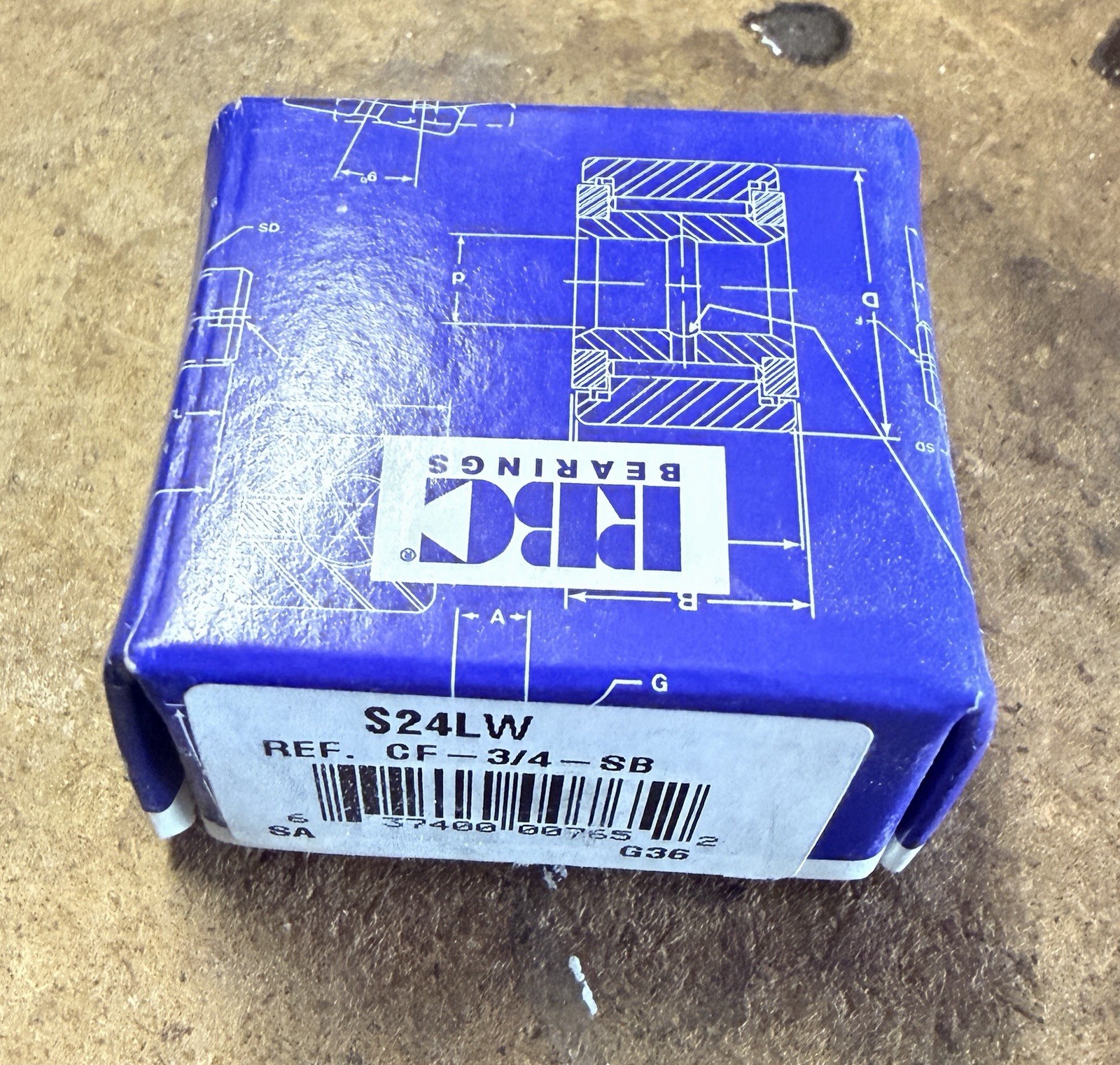 RBC Bearings S-24-LW Cam Follower S24LW New In Box
