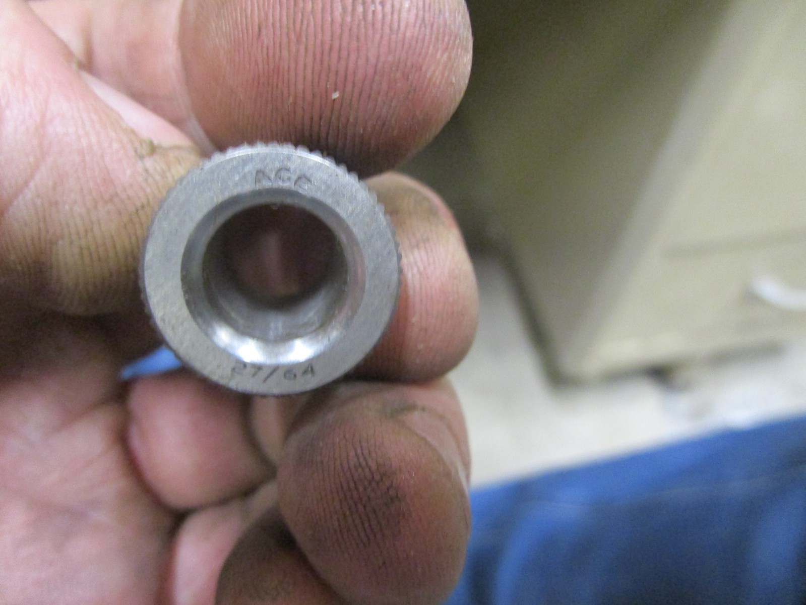 Ace 27/64″ ID X 5/8″ OD X 5/8″ Long Headed Press Fit Drill Bushing .765″ Head