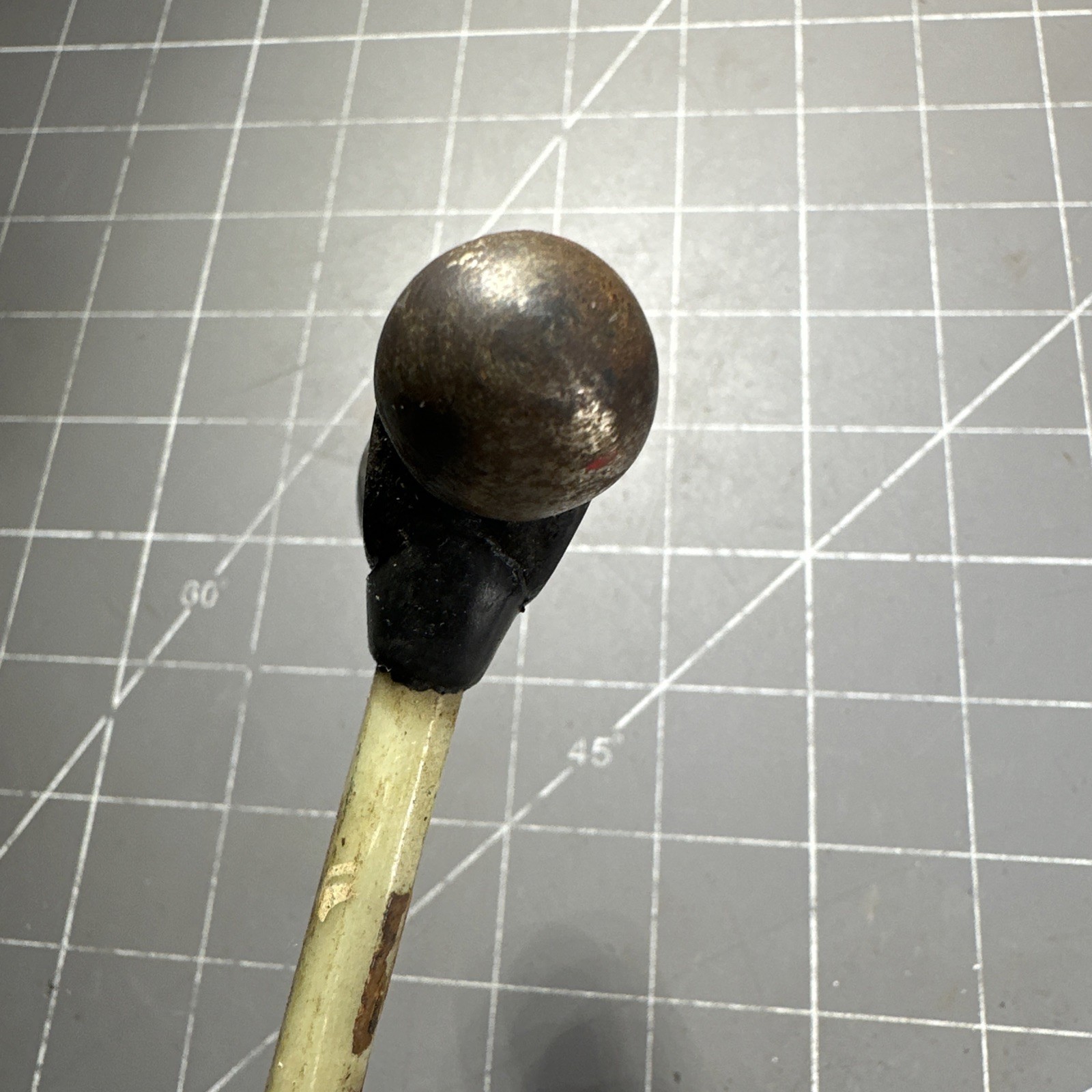 Vintage Nupla Tools USA M-4 M4 4 Ounce Ball Peen Hammer Fiberglass Made In USA