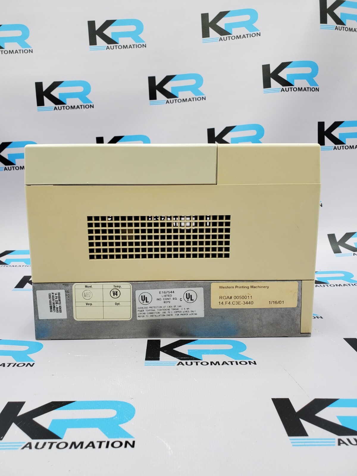 Kebco Combivert 14.F4.C3E-3440 Controlled Inverter 480V 50/60Hz 11KVA 10HP