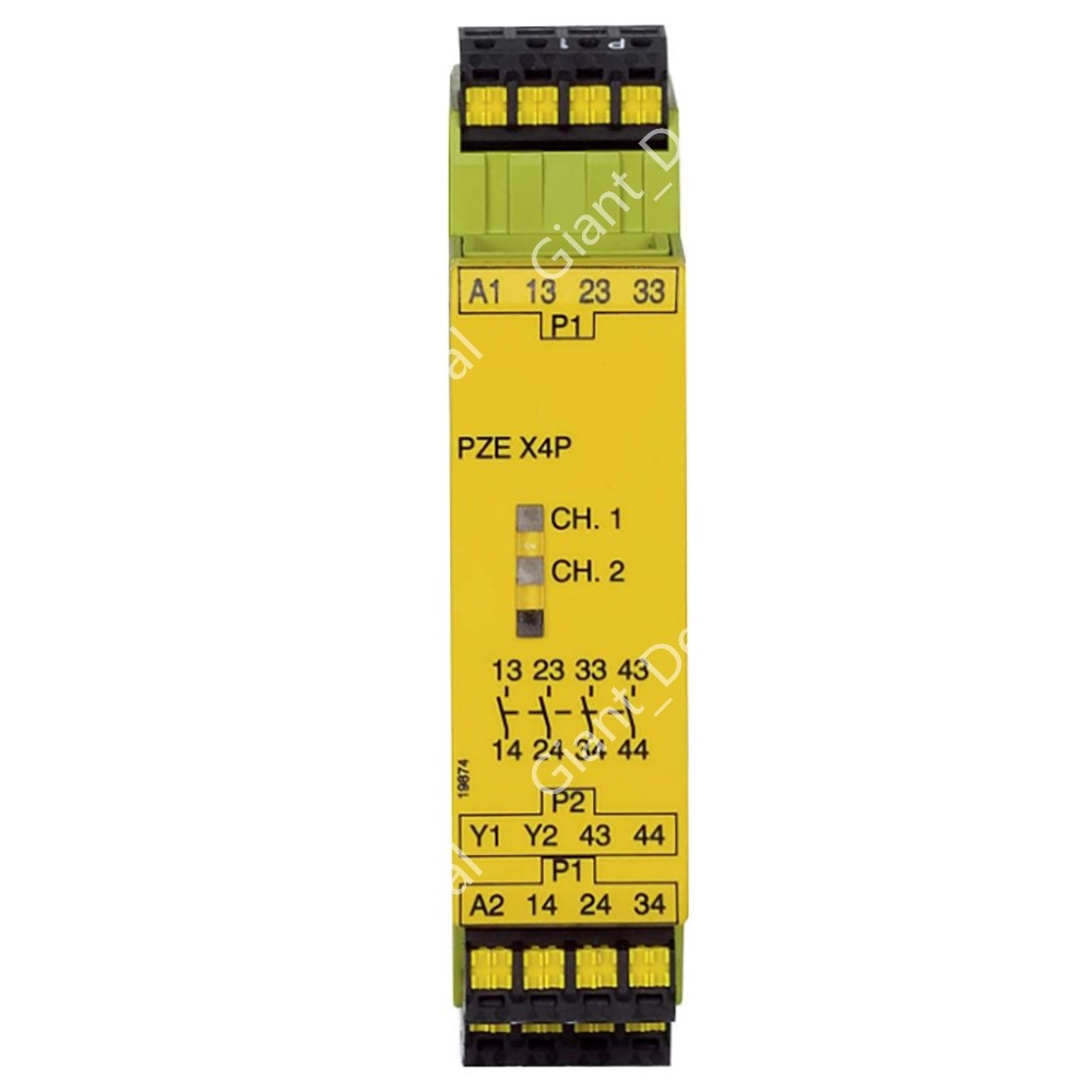 787585 PZE X4P C Safety Relay Expansion Module for Pilz 24VDC 4n/o Spring-loaded