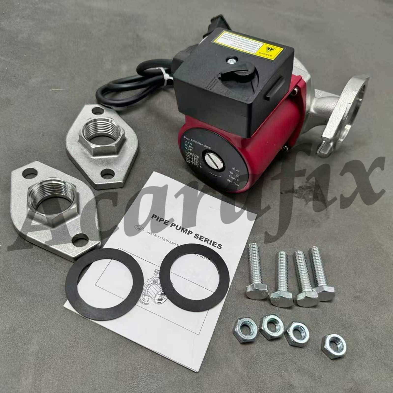 New UPS26-150SF 3-Speed Stainless Steel Circulator Pump for Grundfos 1/2 HP 115V