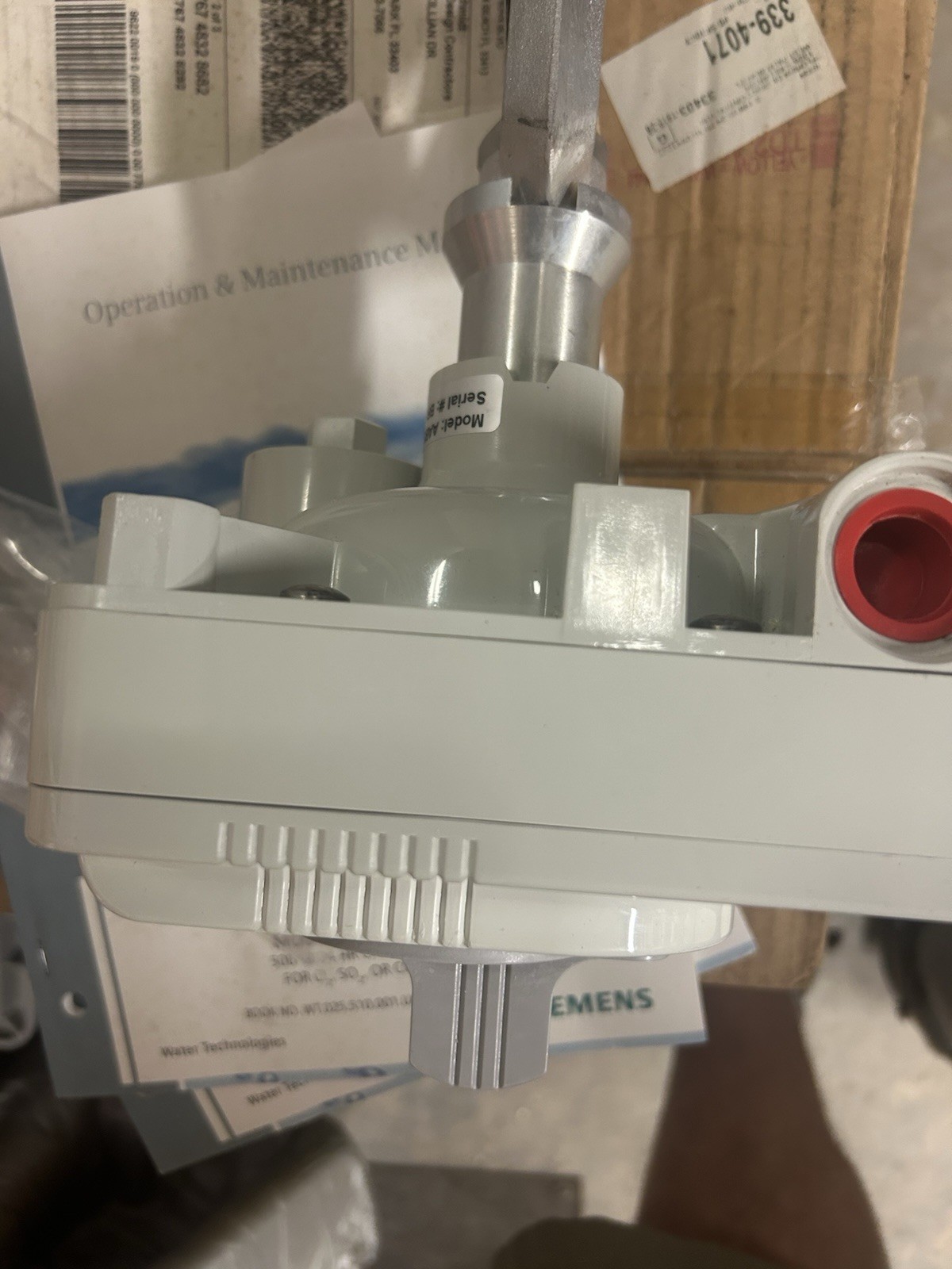Siemens Vacuum Regulator-check Unit Model 510 M/S 500 Lb Hr Capacity