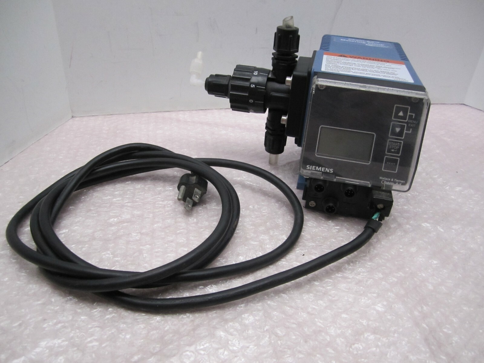 SIEMENS WALLACE TIERNAN CHEM-AD PUMP CM1A4E60KFC9931