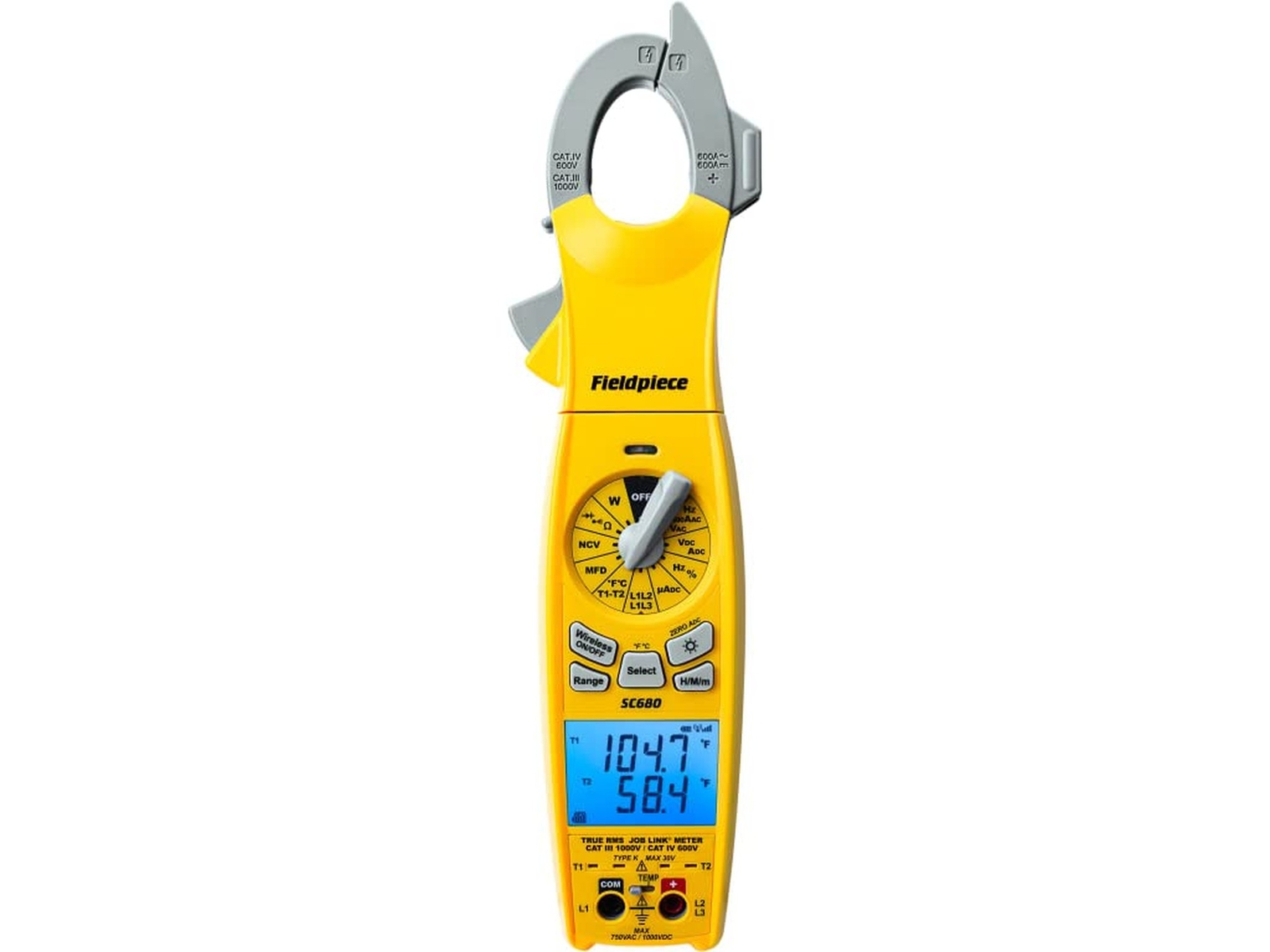 Fieldpiece SC680 – Wireless Power Clamp Meter