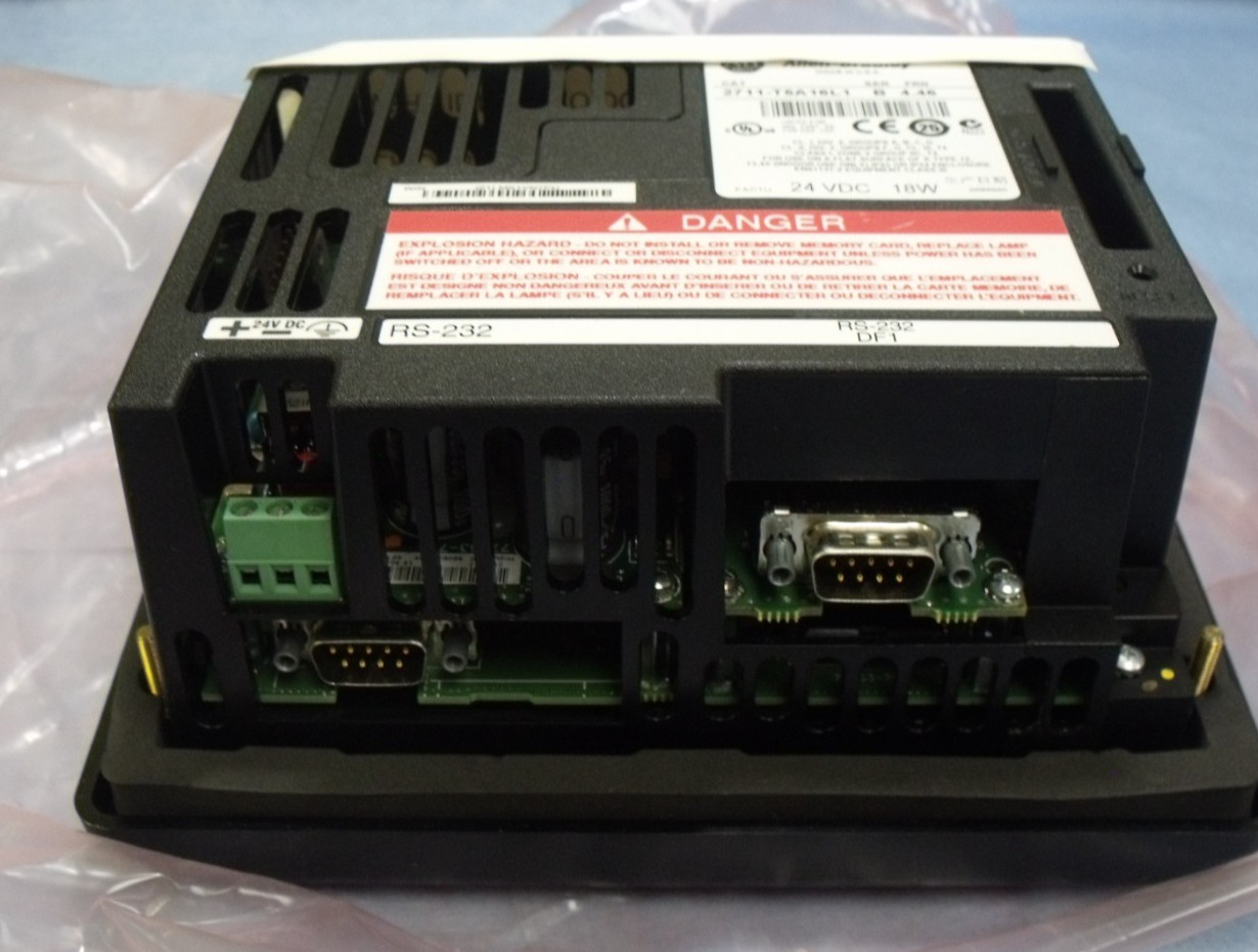 New Allen Bradley Panelview Touch Screen 550 2711-T5A16L1 ser b FRN 4.46