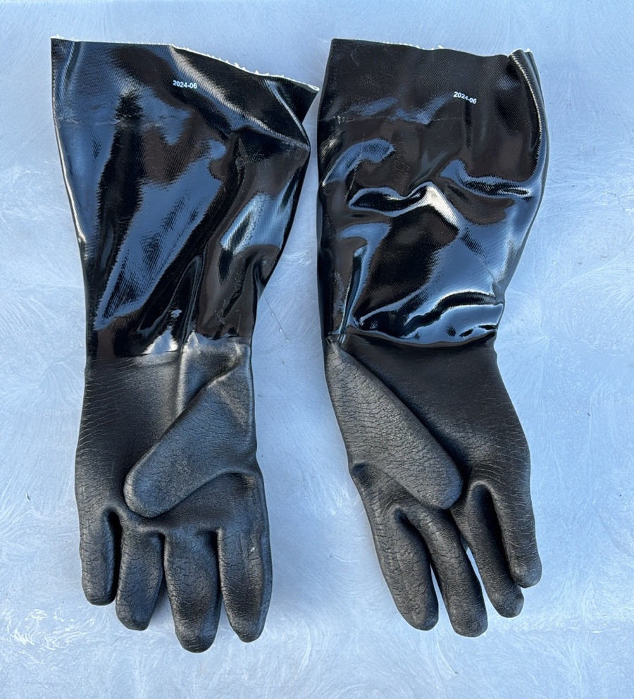 Showa 6797R 10 Men’s Large Elbow Length Coated Neoprene Glove Rough Grip 1 pair