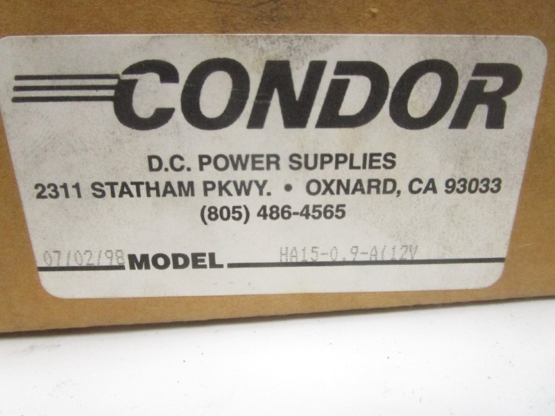 CONAIR HA15-0.9-A 240VAC 0.9A NSMP