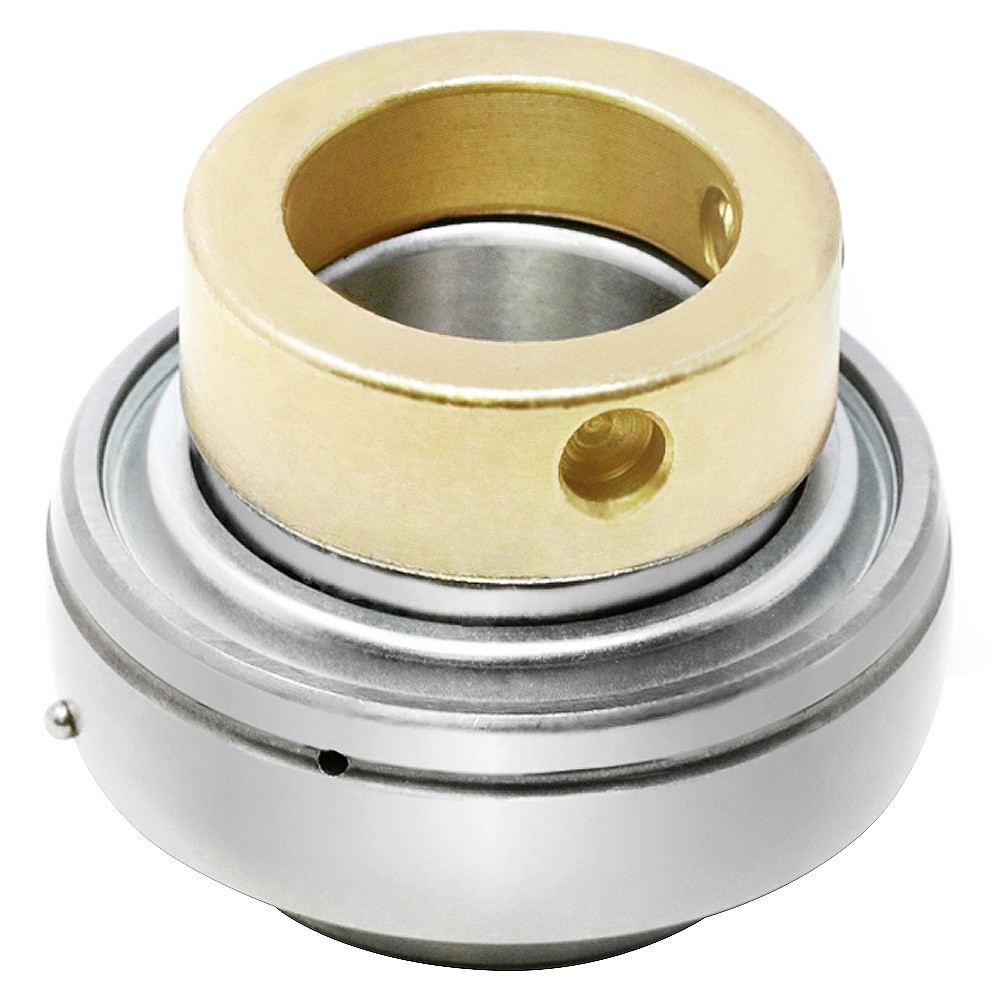 HC206-20, NA206-20 Insert Bearing 1-1/4″ Bore Spherical OD Lock Collar Lube Hole