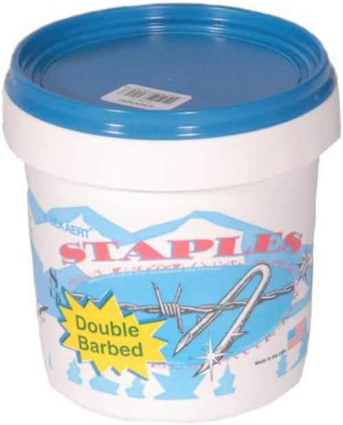 BEKAERT Fence Staples, 8 lb/1.75″