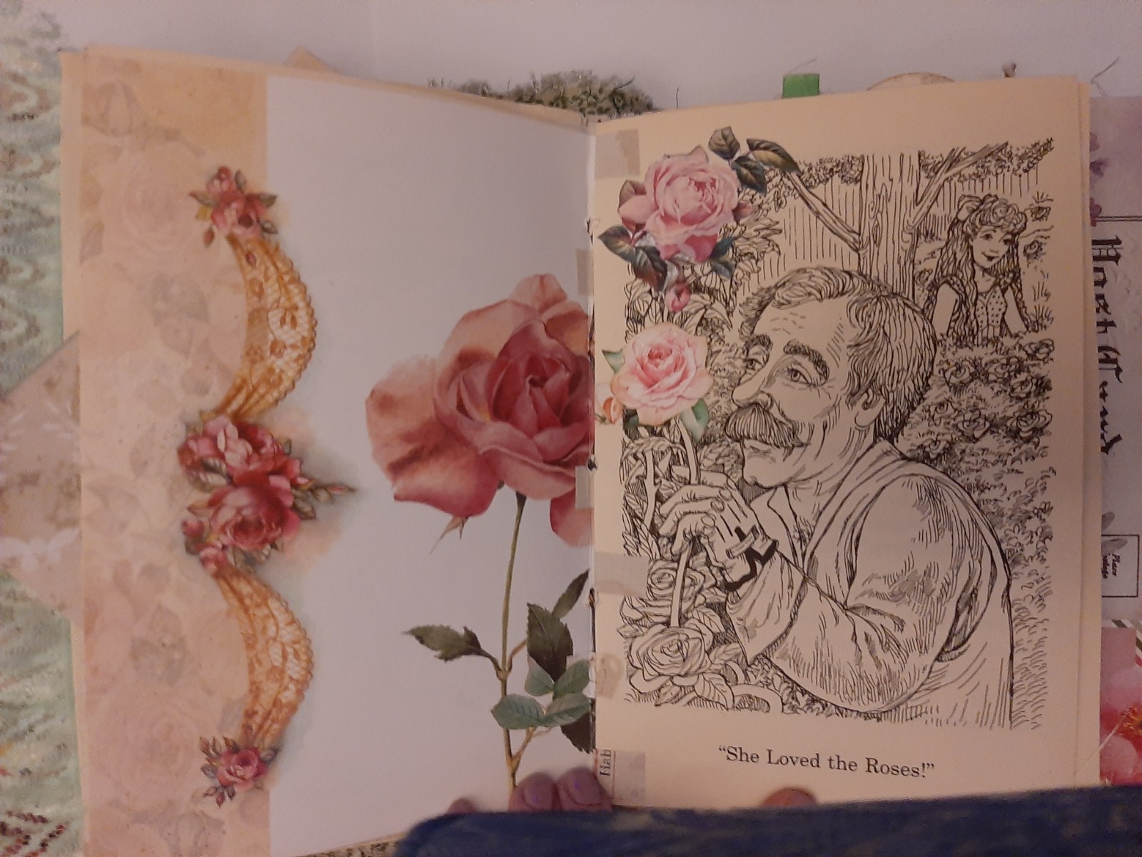 Junk Journal Handmade chunky «Secret Garden» Soft and squishy Classic Story