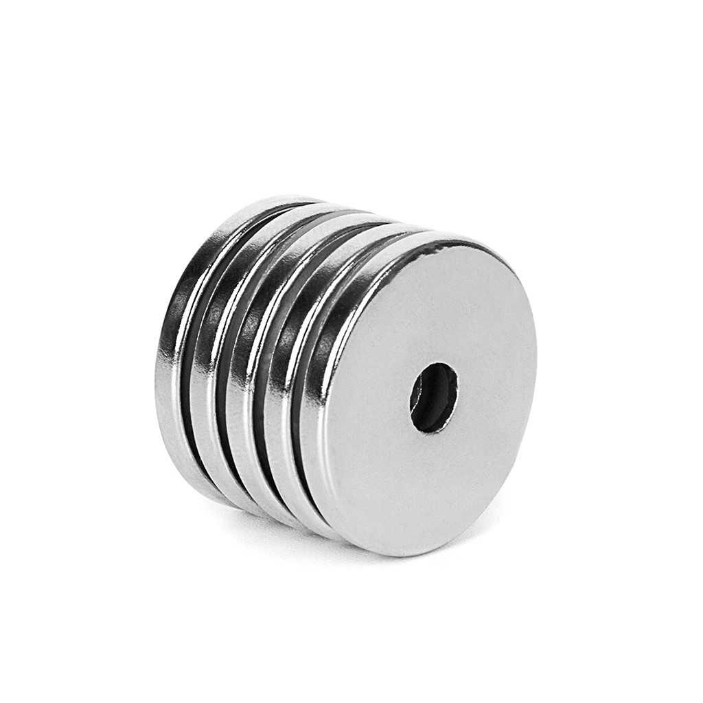 Countersunk Ring Round Disc Strong N35 Magnets Rare Earth Neodymium 25*3mm + 5mm