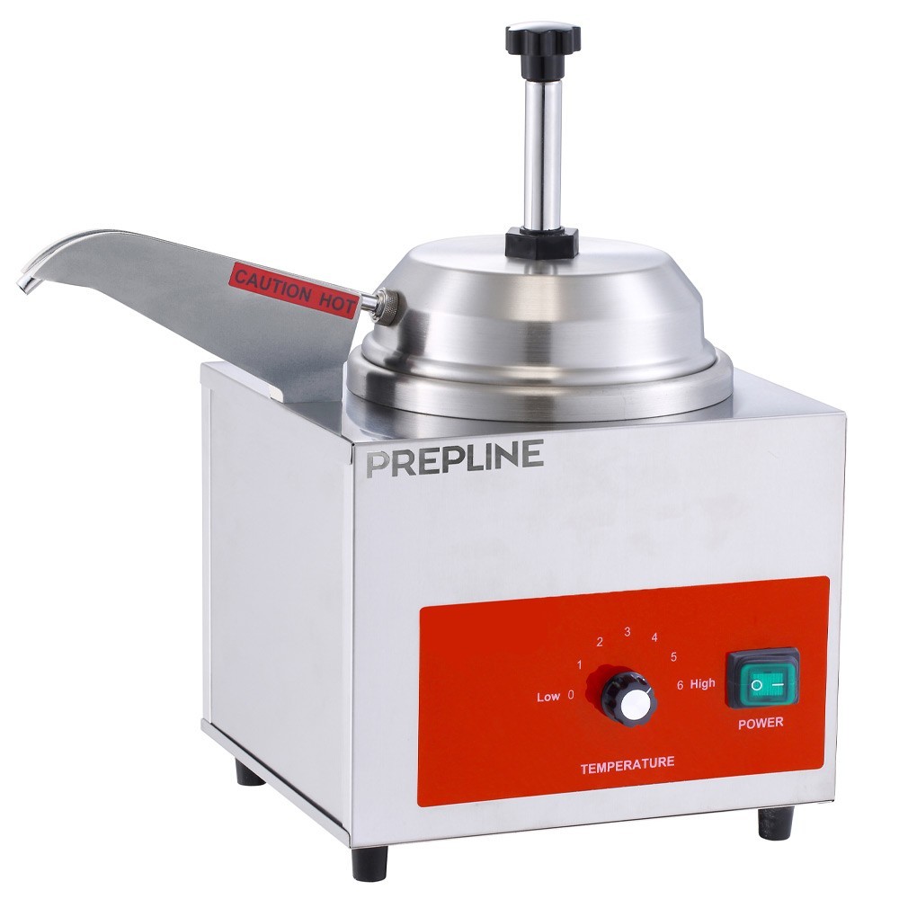 3.5 qt Commercial Cheese Warmer, With Pump And Heating Spout, 120v/60hz, 550w