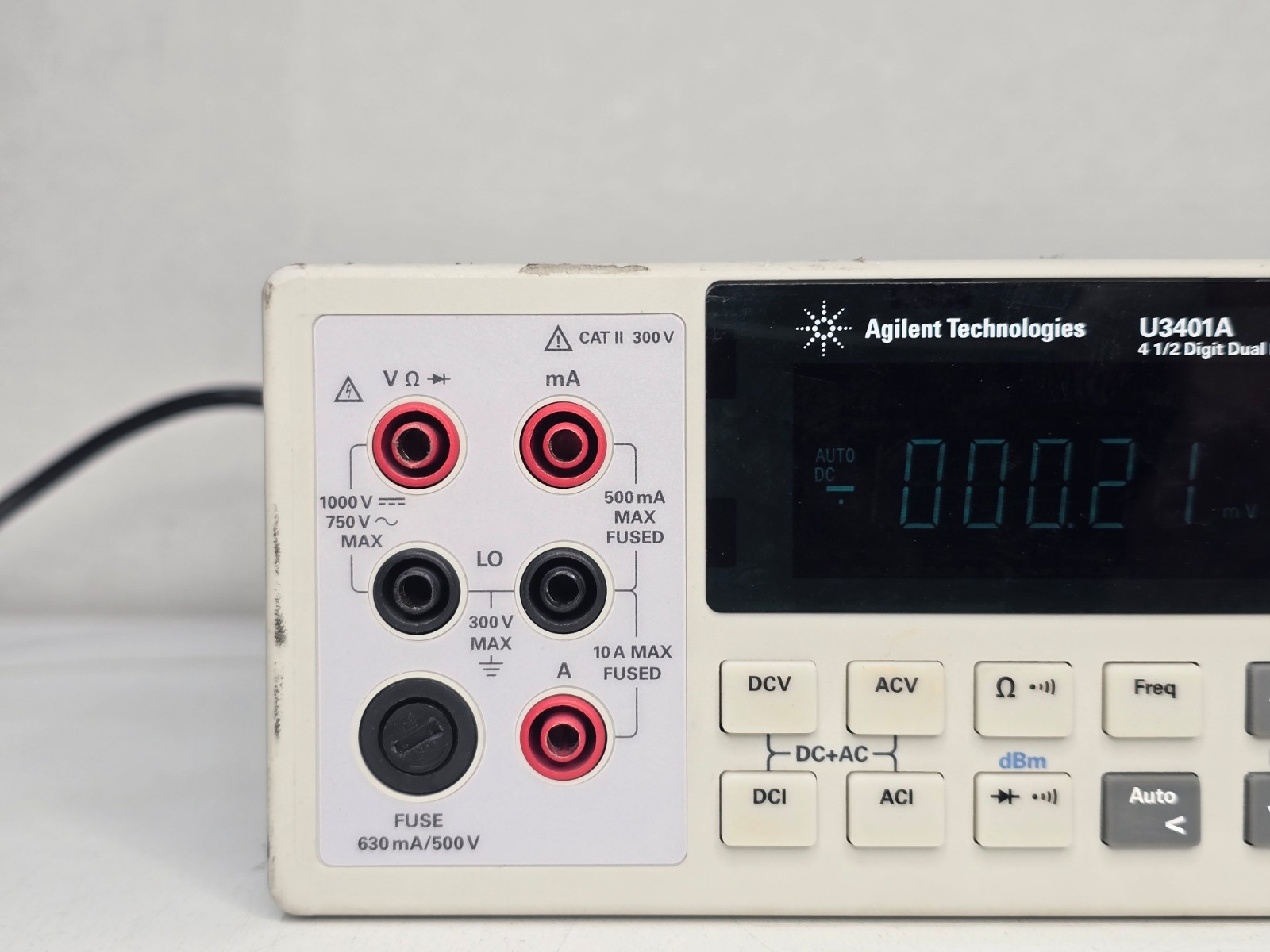 Agilent Technologies U3401A Digital Multimeter 4½ Digit Dual Display