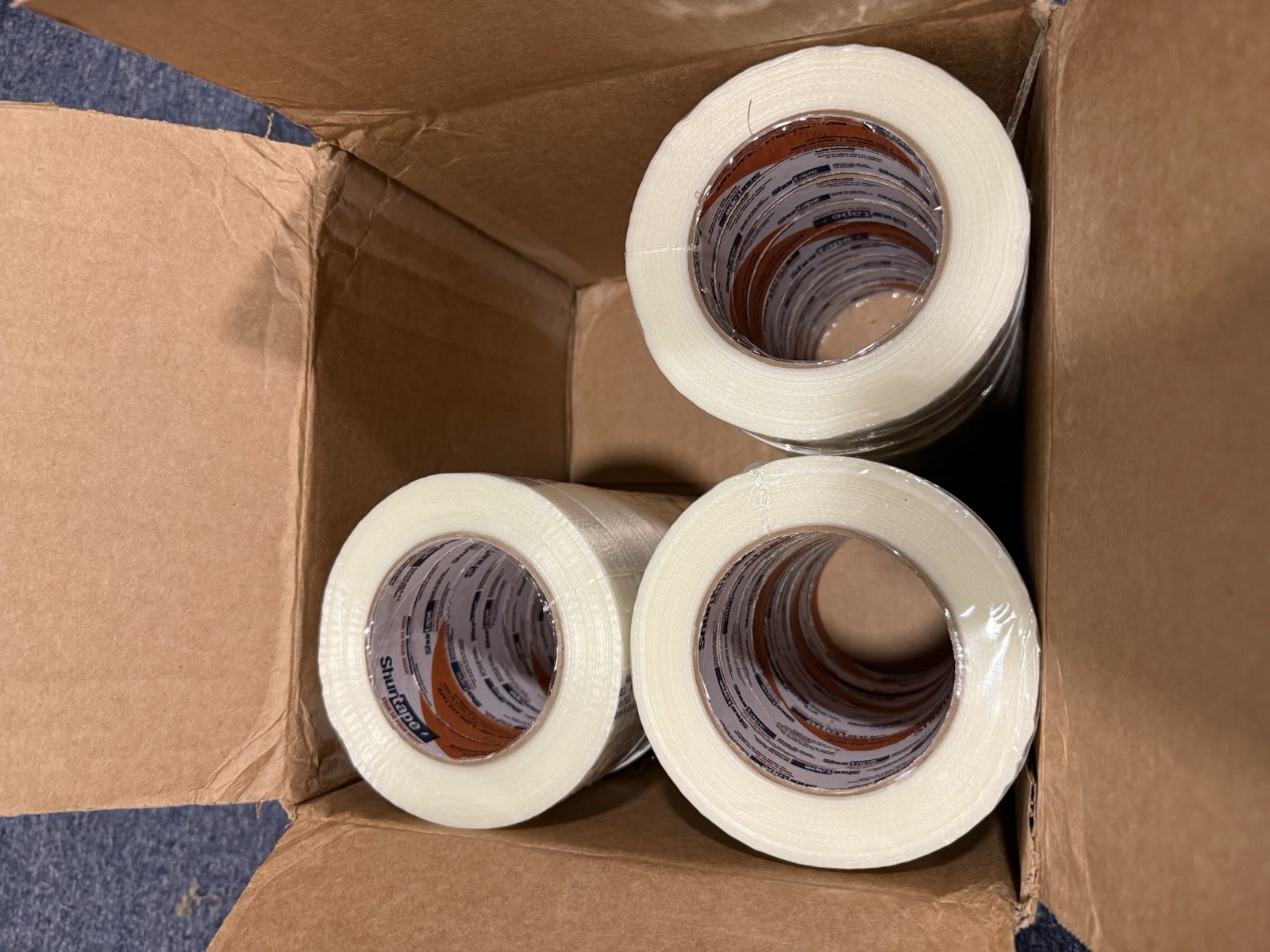 Shurtape Filament Tape 24mm x 55m Lot of 27 Rolls