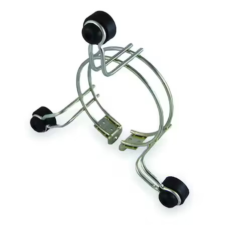 Dayton 2Mev2 Motor Mtg Bracket, 3-Ring, Anodized Steel