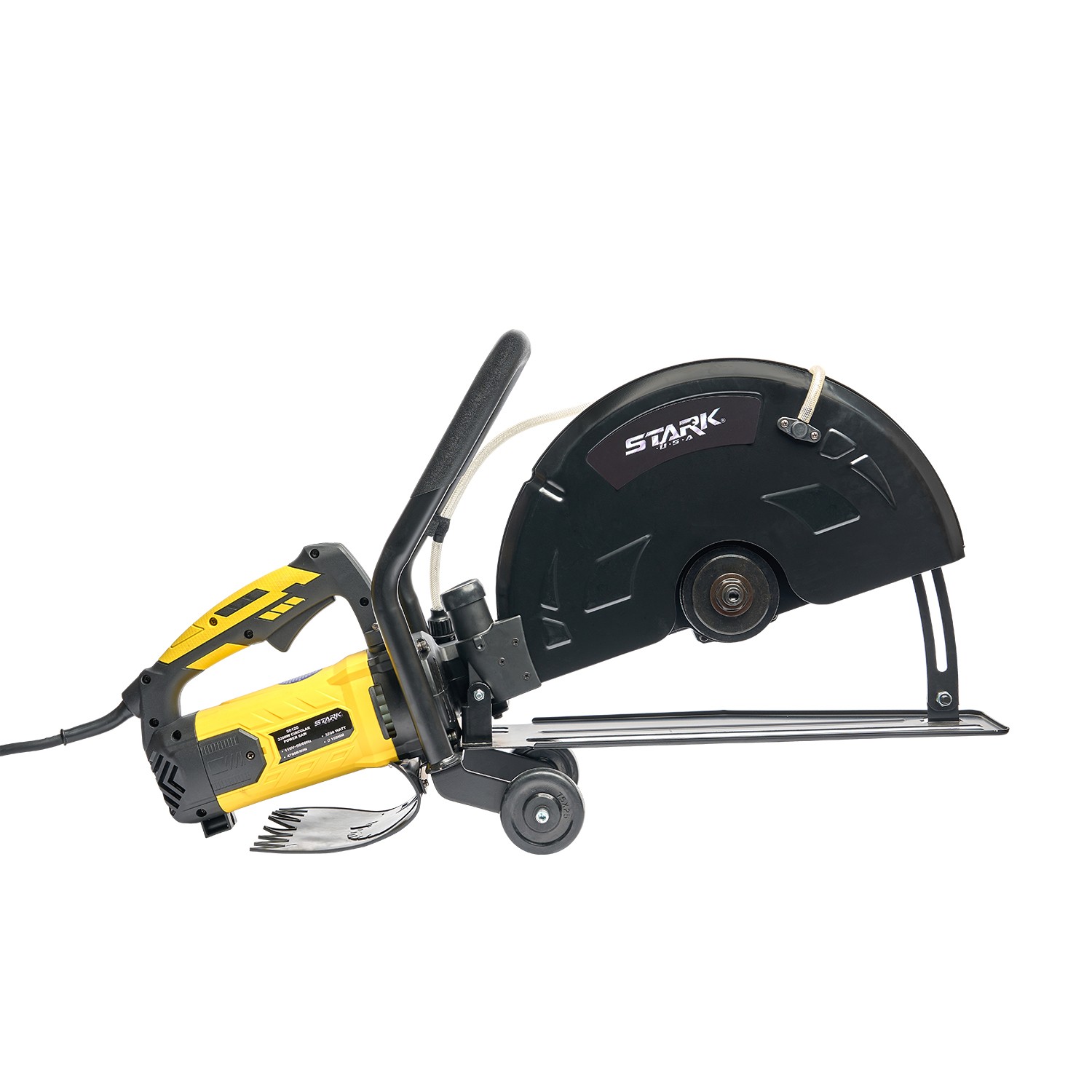 Stark USA 16″ 3200W Electric Cut Off Floor Saw Wet/Dry Cutter Guide Roller Wheel