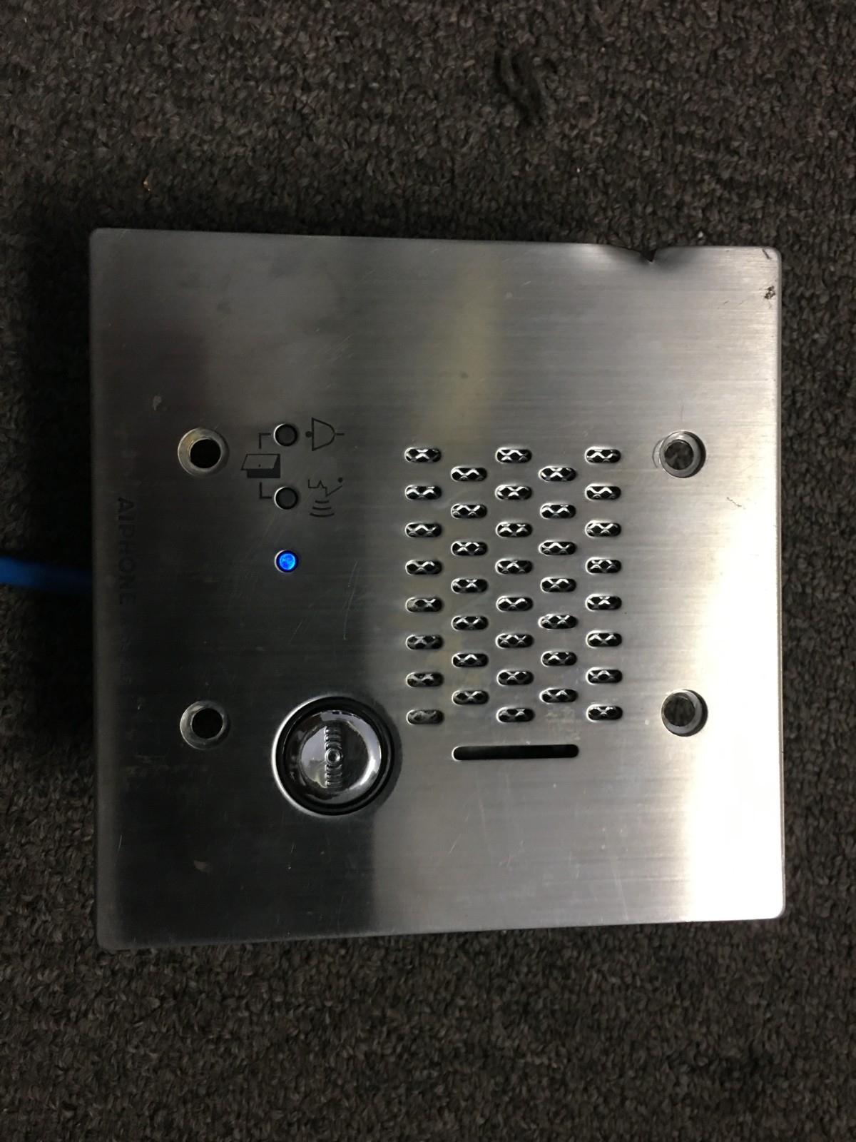 Aiphone IX-SS-2G SIP Compatible Flush Mounted IP Door Station