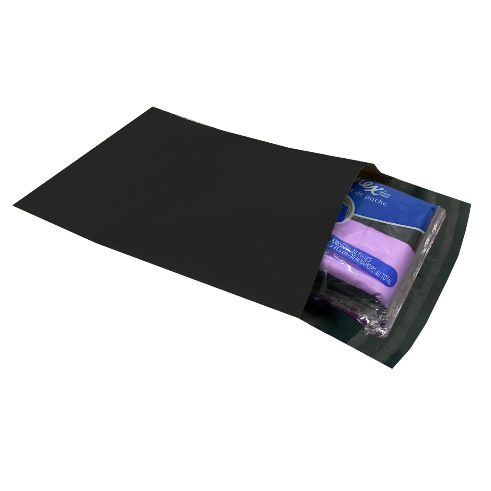 UOFFICE 100 Black 6×9″ Poly Mailers Self-Seal Lightweight Shipping Bags