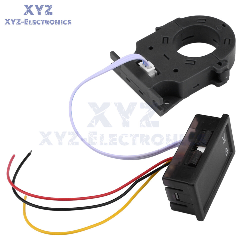 DC0-300V 50/100/200/400A Digital Current Voltage Meter Hall Ammeter Voltmeter