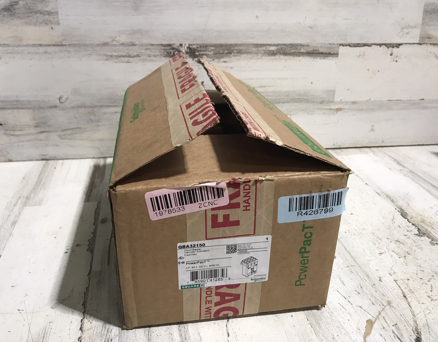 Square D QBA32150 3P Molded Case Circuit Breaker 240V 150A 3P