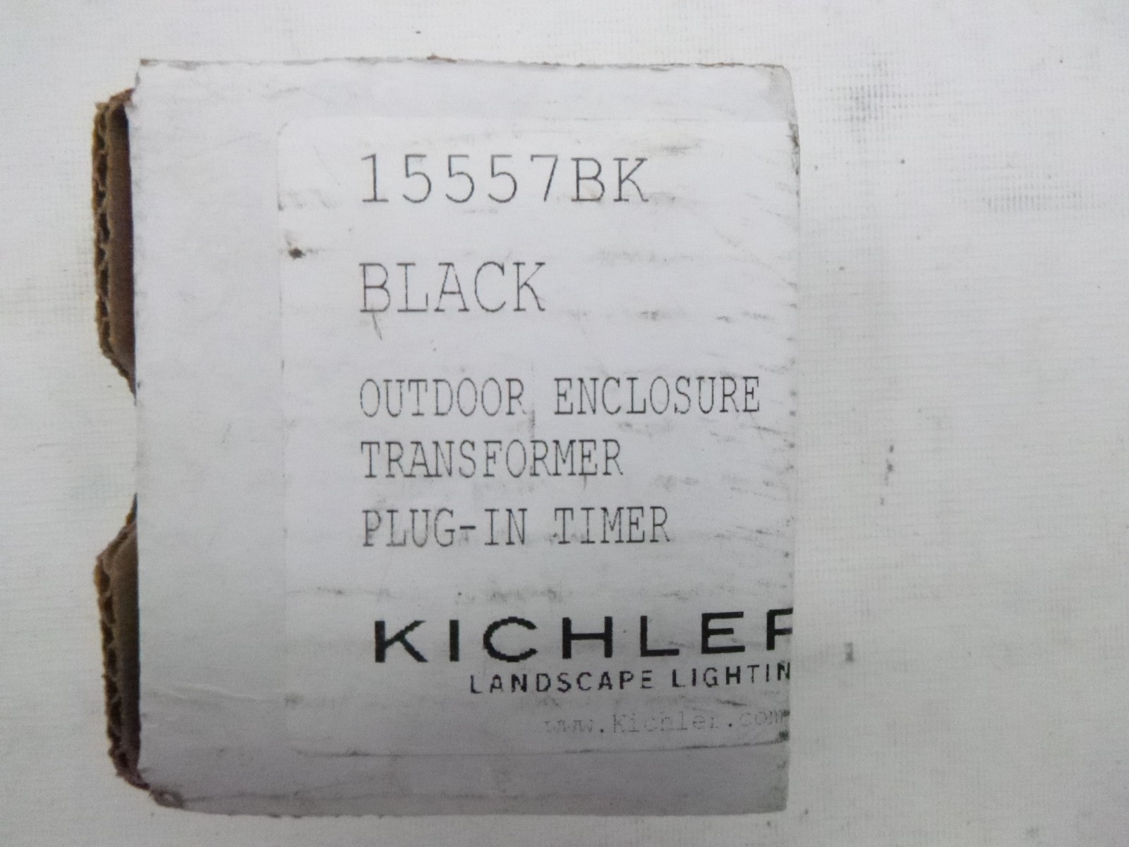 Kichler Outdoor Enclosure Transformer Plug-In Timer 2.75″ x 3″ x 3″ 15557BK