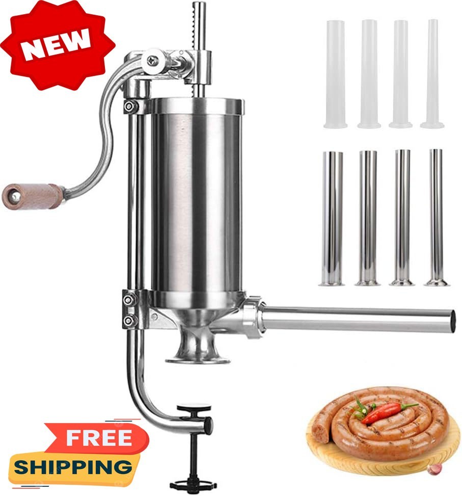 Embutidora de salchichas, máquina vertical de acero inoxidable para embutidos ca