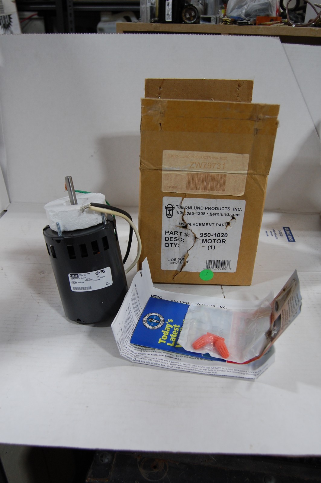 Tjernlund products, inc. 950-1020