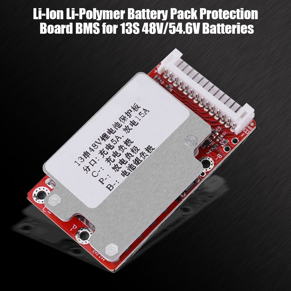 13S 48V/54.6V Li-Ion Li-Polymer Battery PCB Board, Protection Circuit Module