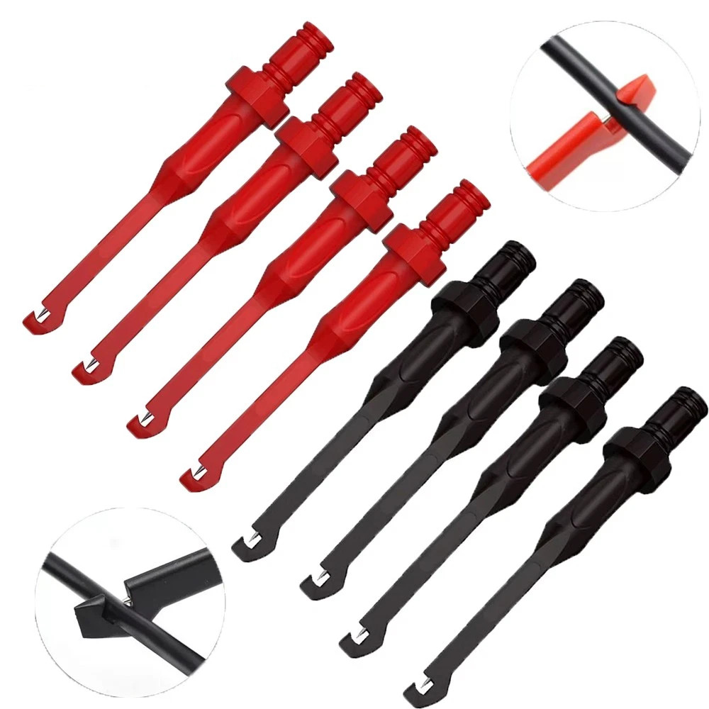 4Pcs Electronic Wire Piercing Probe Clip Tester Tool for Automotive Diagnostic