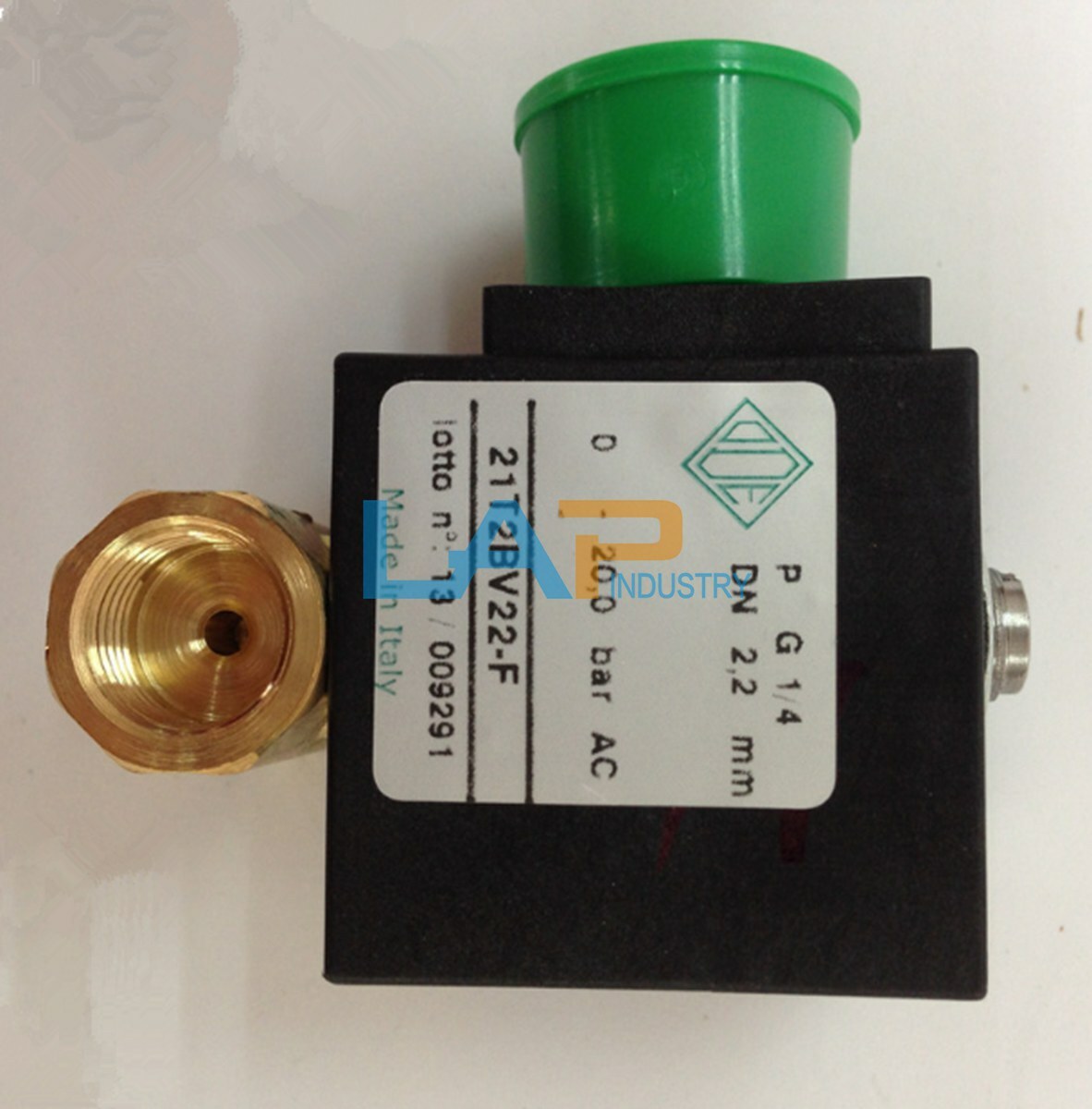 1Pcs New For ODE 1/4 digit 2-way normally closed solenoid valve 21T2BV22-F