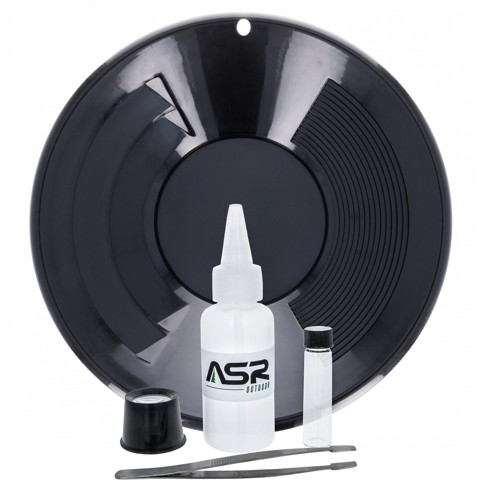 ASR Outdoor 5pc Gold Pan Gold Prospecting Tools Beginners Kit (Many Styles)