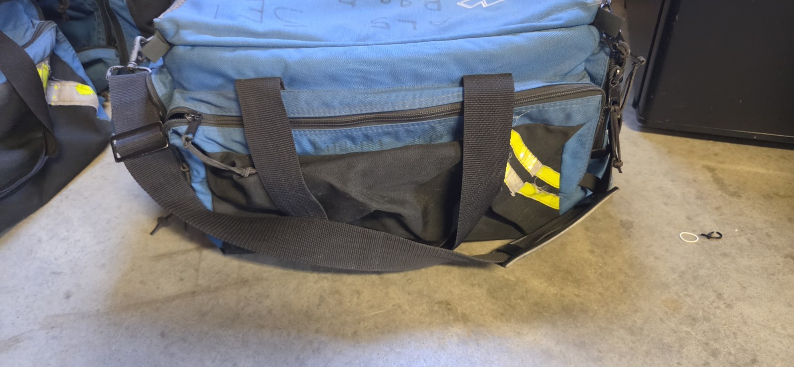 Iron Duck Trauma Bag, Nylon, 23 in L, 17 in W, Blue Ems Bag #5