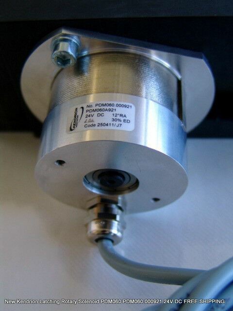 New Kendrion Latching Rotary Solenoid PDM060 PDM060.000921 24V DC FREE SHIPPING