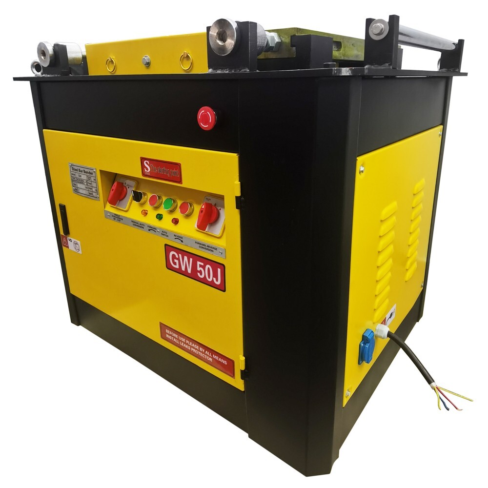 220V 4KW φ0.24 -φ2 50 Type Automatic Steel Bar Bending Machine Rebar Bender