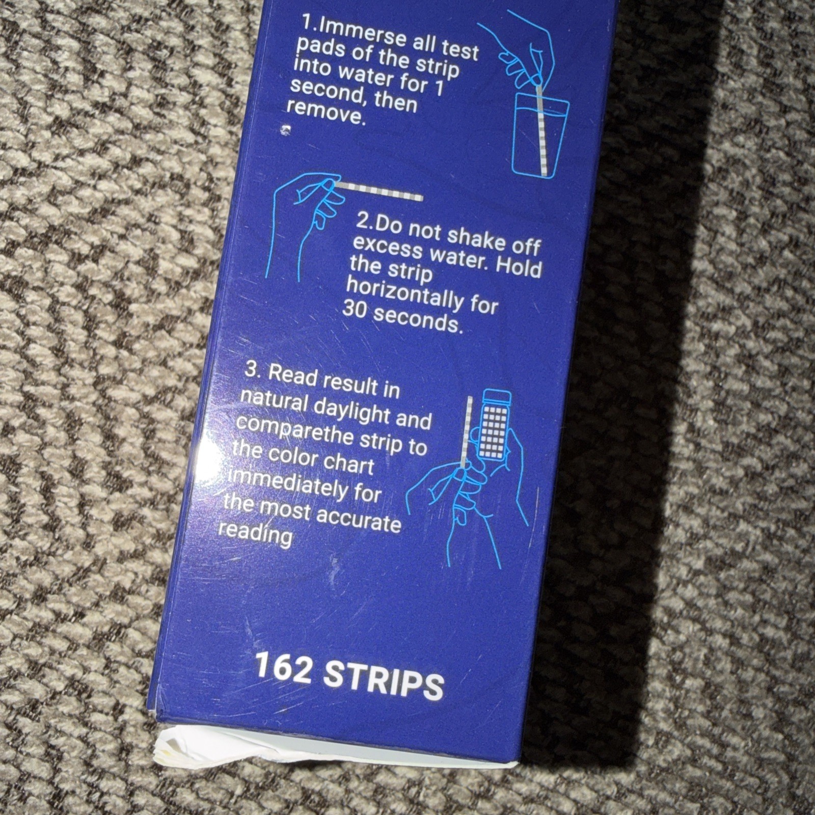 162 Pcs 7Way Hot Tub, Spa & Pool Test Strips Accurate Readings in 15 Seconds