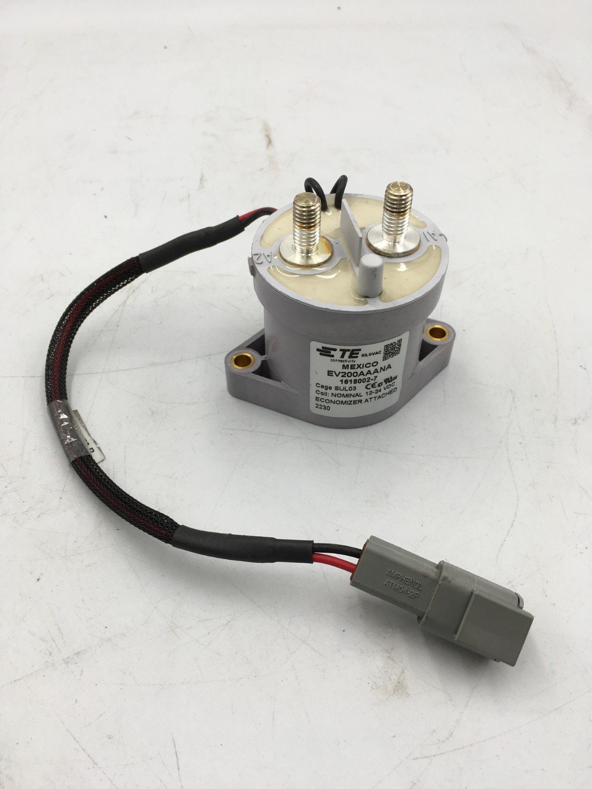 USED 1PC TE Connectivity Kilovac RELAY EV200AAANA P/N 1618002-7 12-24Vdc RS
