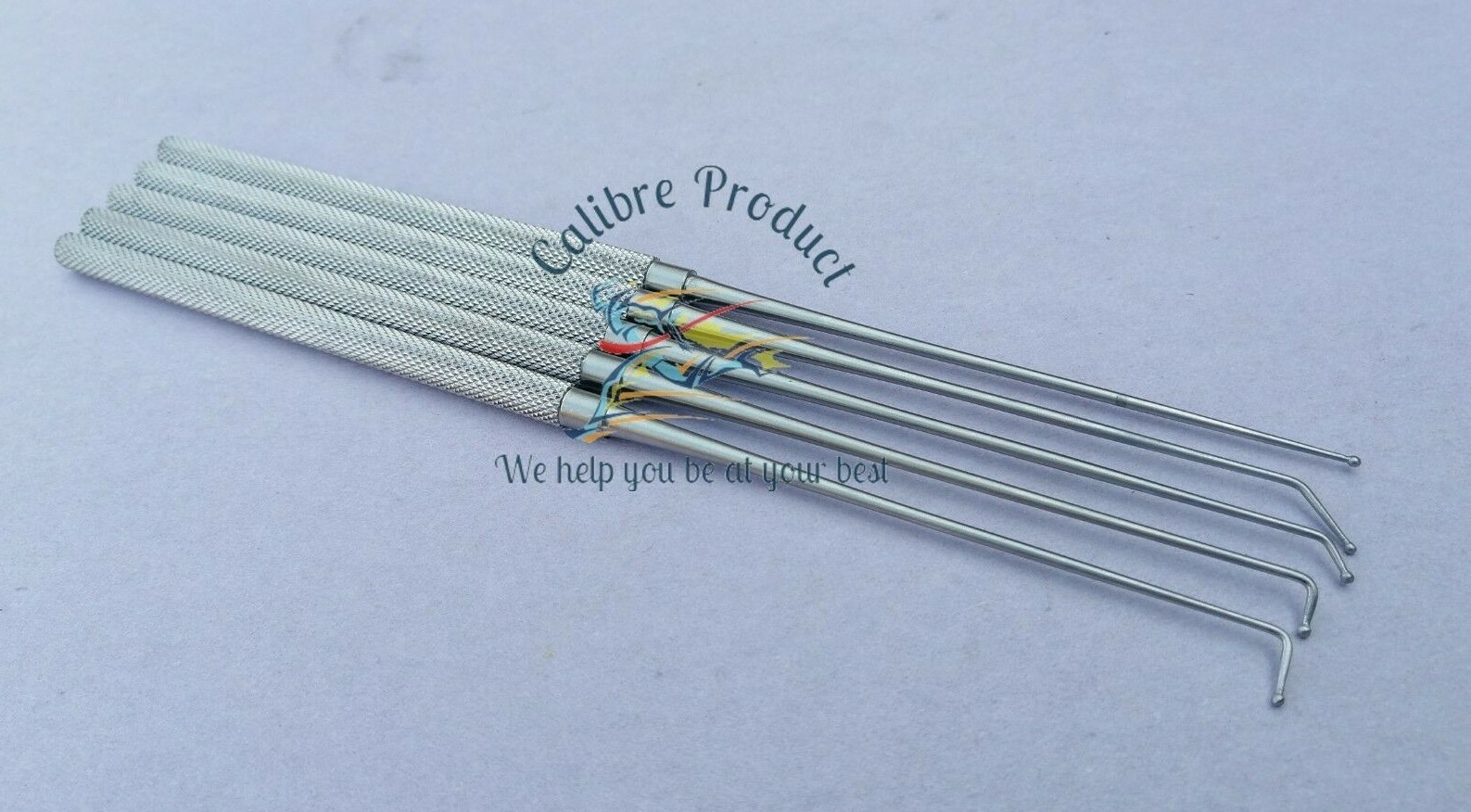 Neurosurgical Expanded RHOTON MICRO Ball Dissector Set 5 Surgical Instruments