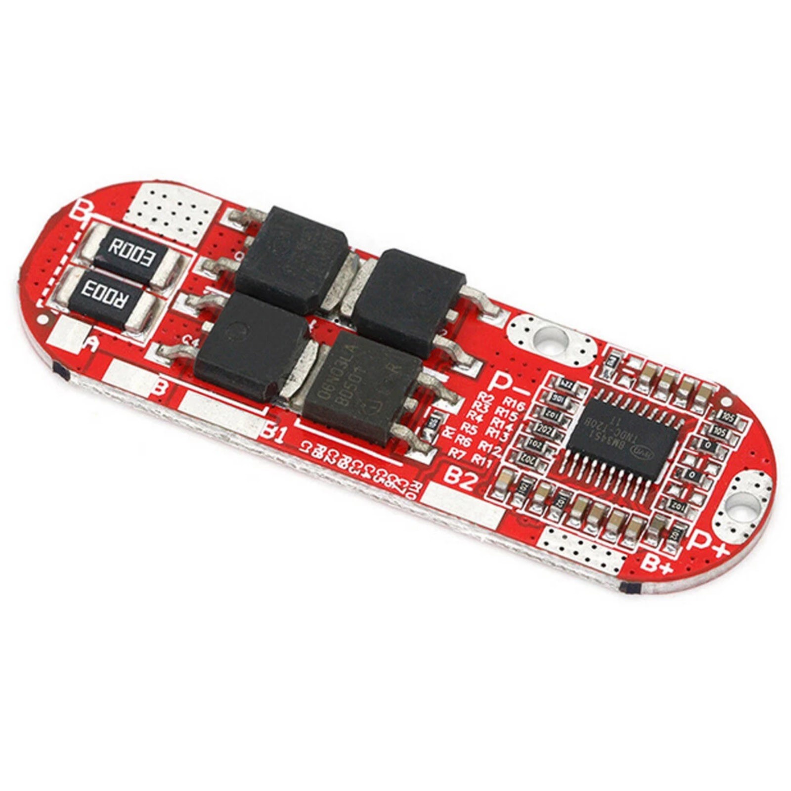 4pcs 5S 25A BMS Board for LiMnO2 Li-polymer Battery Protection Parameters Set