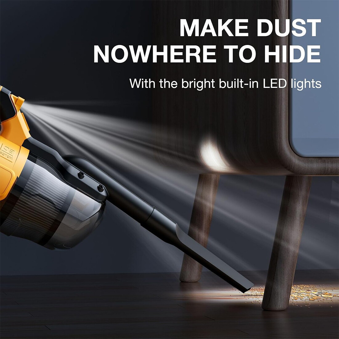 Cordless Vacuum for DeWalt 20V Battery,5 in 1 Handheld Electric Vacuum Cleaner