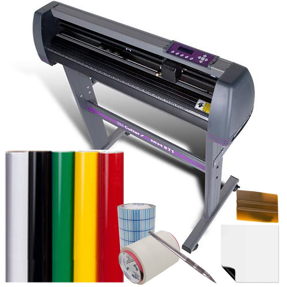 34″ USCutter Vinyl Cutter Kit – Best Value Sign Cutting Making w/VinylMaster Cut