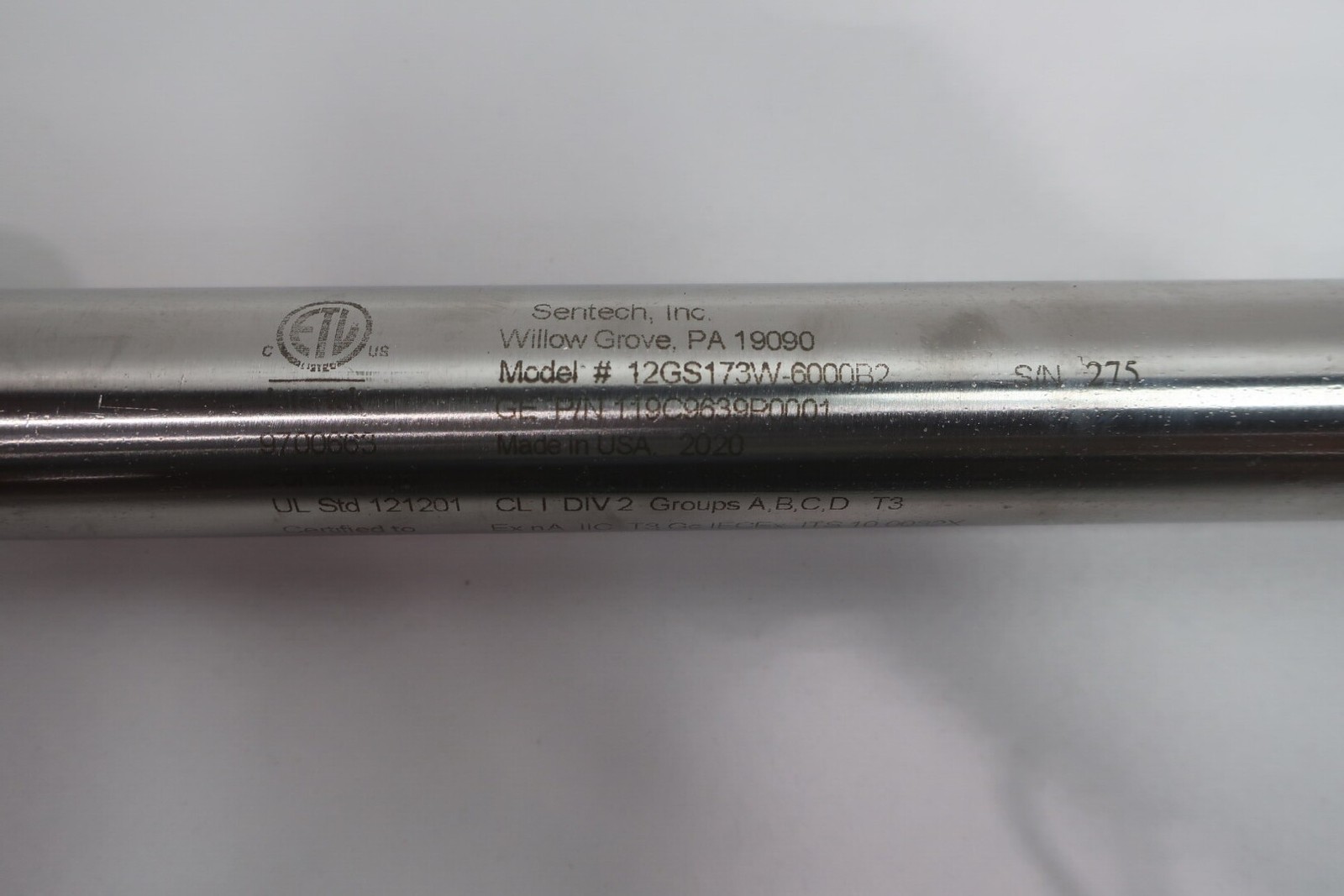 Sentech 12GS173W-6000B2 Linear Transducer