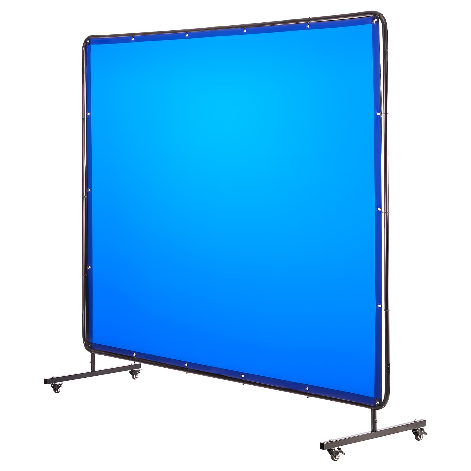 Uimoso 6 x 8 FT Flame-Resistant Vinyl Welding Curtain with Frame